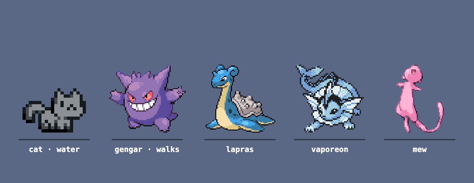 Pixels project screenshot