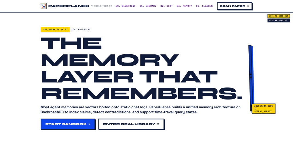 PaperPlanes project screenshot